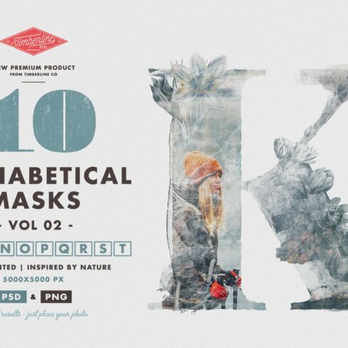10 Alphabetical Masks Vol 02cover image.