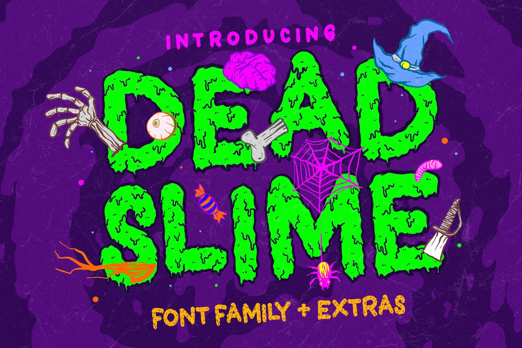 Dead Slime Font + Extras cover image.