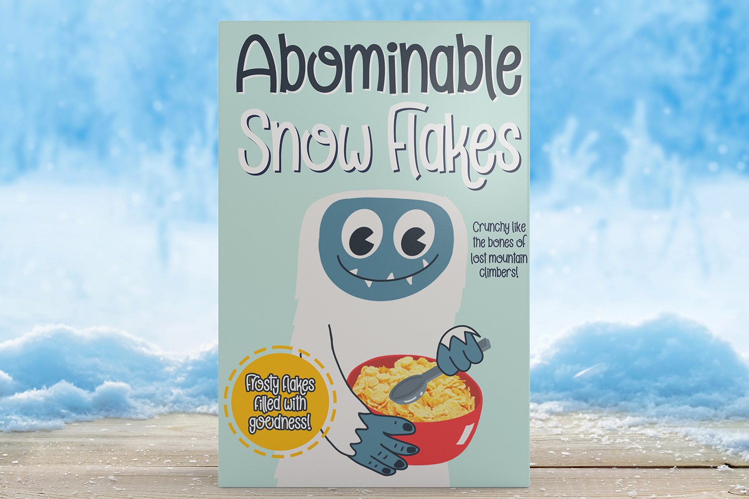 abominable snow flakes sml 943