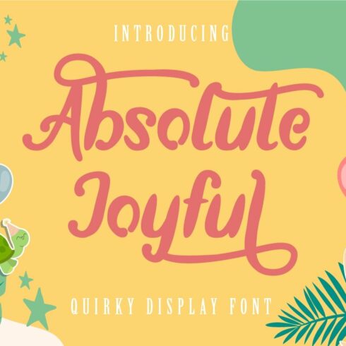 Absolute Joyful - Quirky Font cover image.