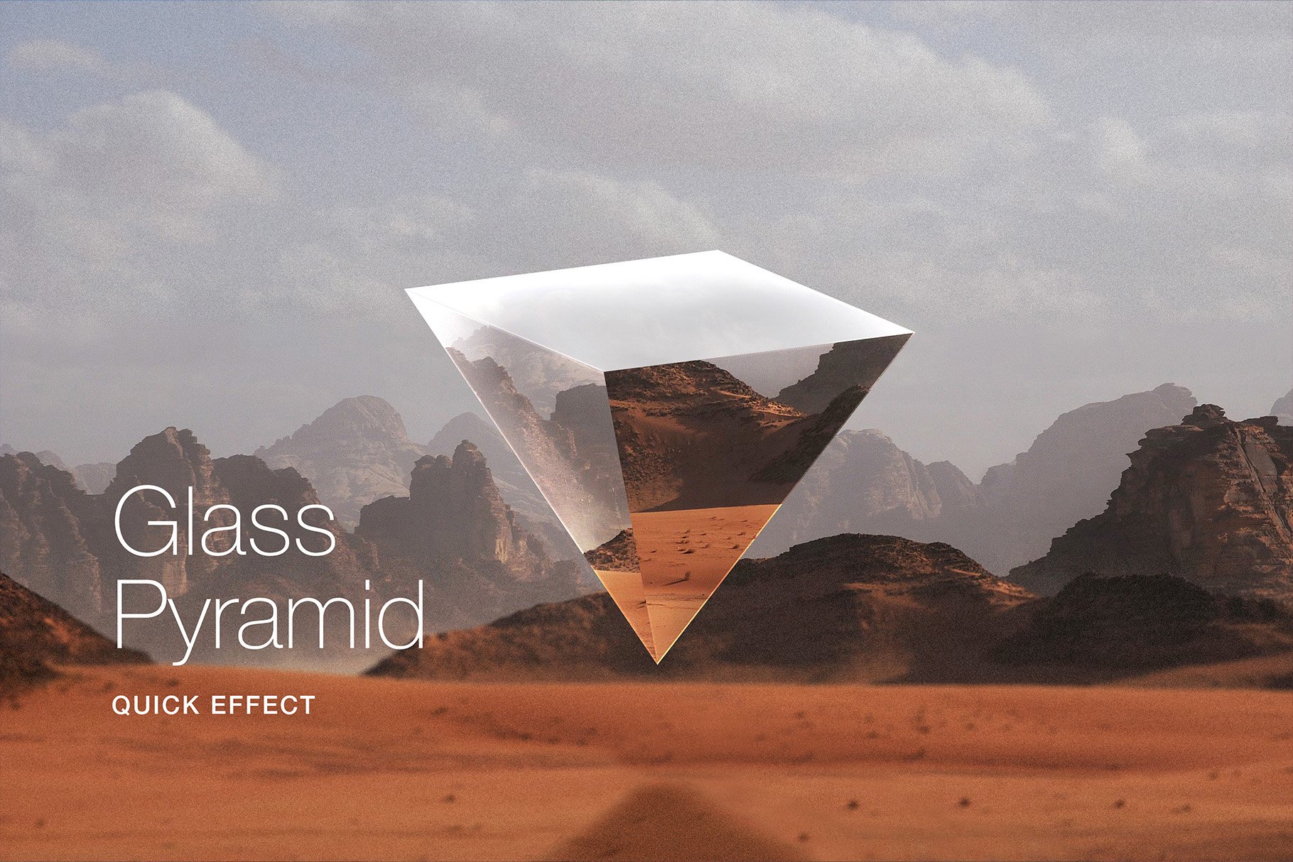 Glass Pyramid Distortion Effectcover image.