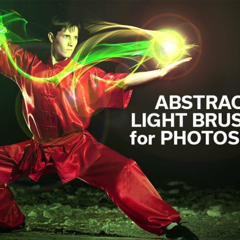 Abstract Light Brushes for Photoshopcover image.