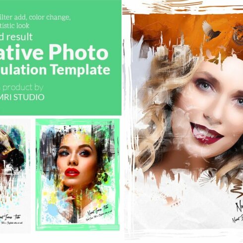 Creative Photo Manipulation Templatecover image.