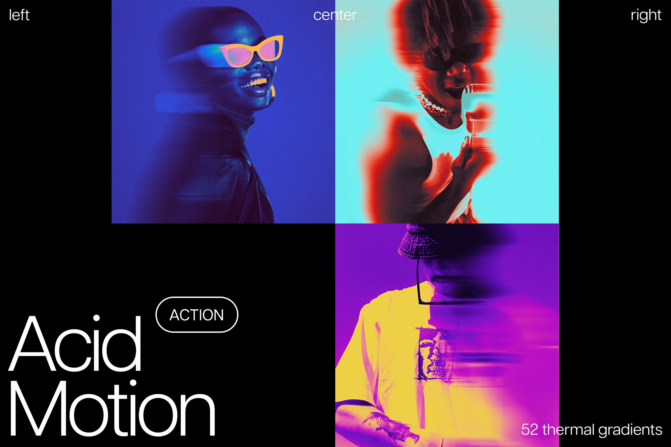 Acid Motion Photoshop Actioncover image.