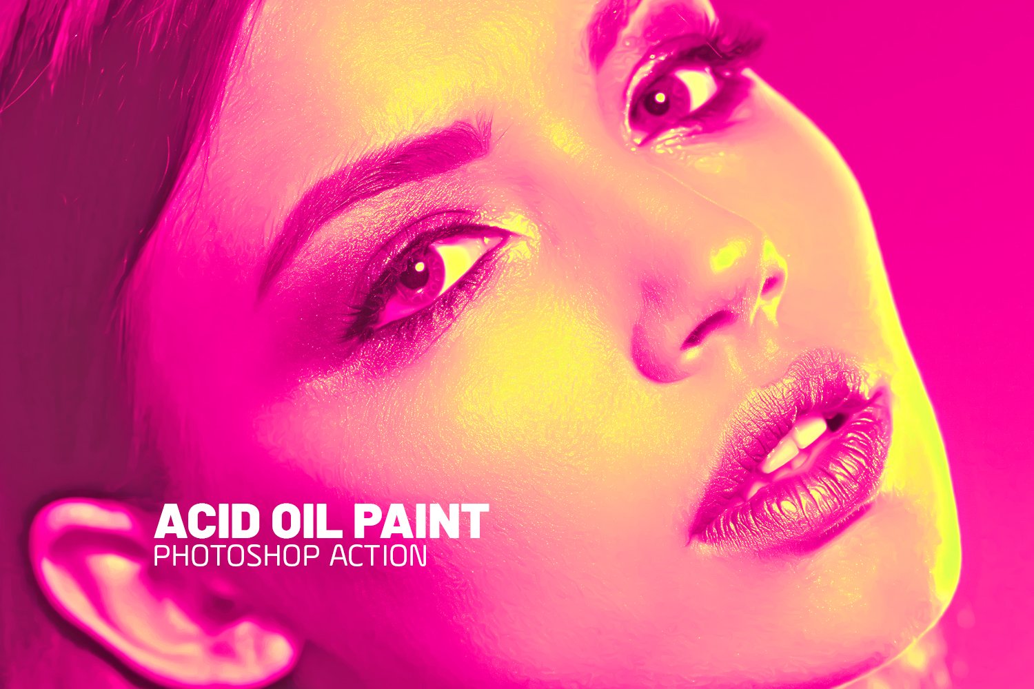 Acid Oil Paint & Cartoonize Effectpreview image.