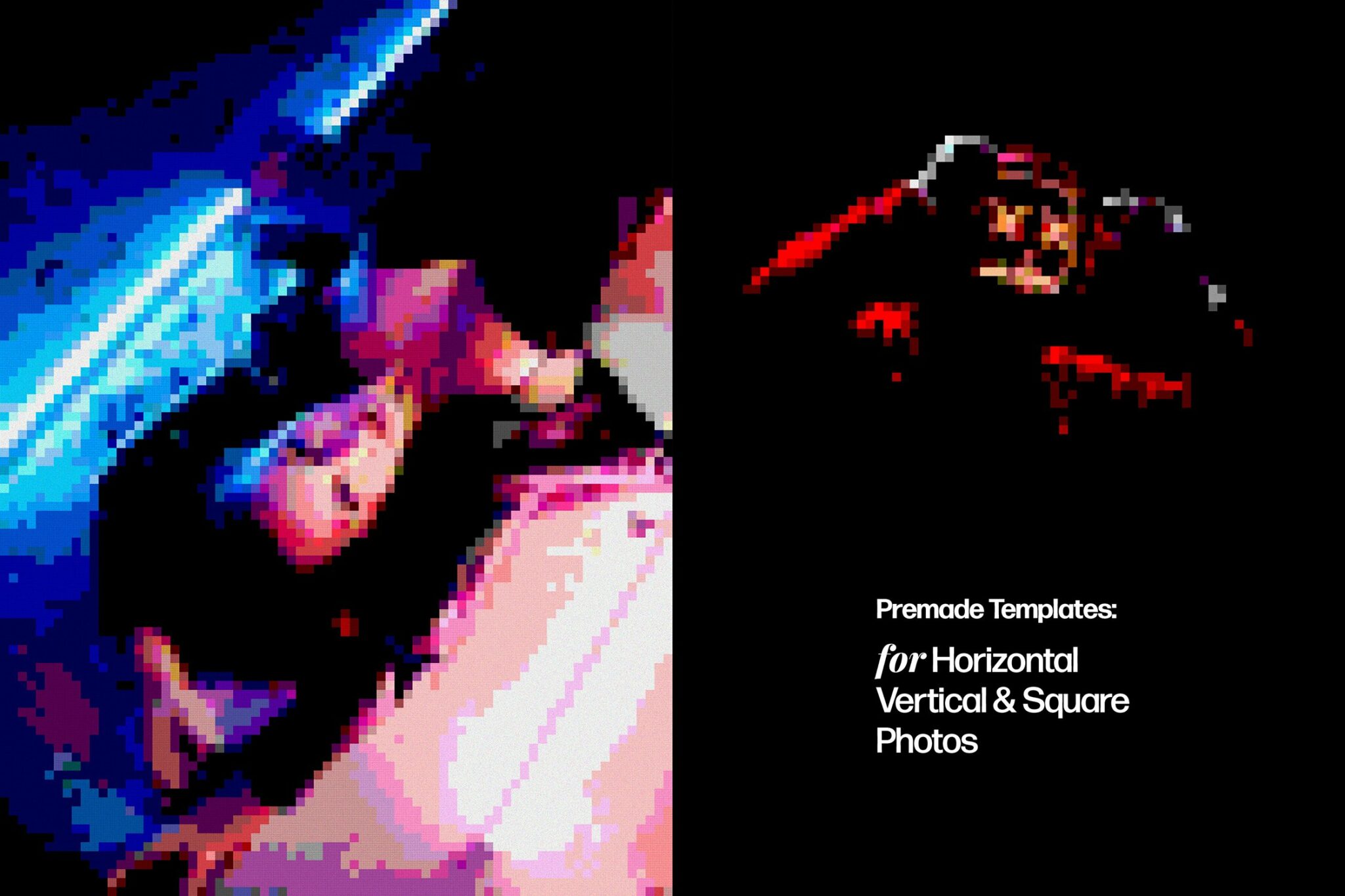Acid Pixel Art Effect – MasterBundles