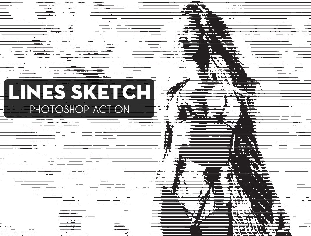 Sketch Photoshop Actioncover image.