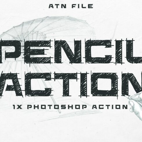Easy Pencil Effect for Photoshopcover image.