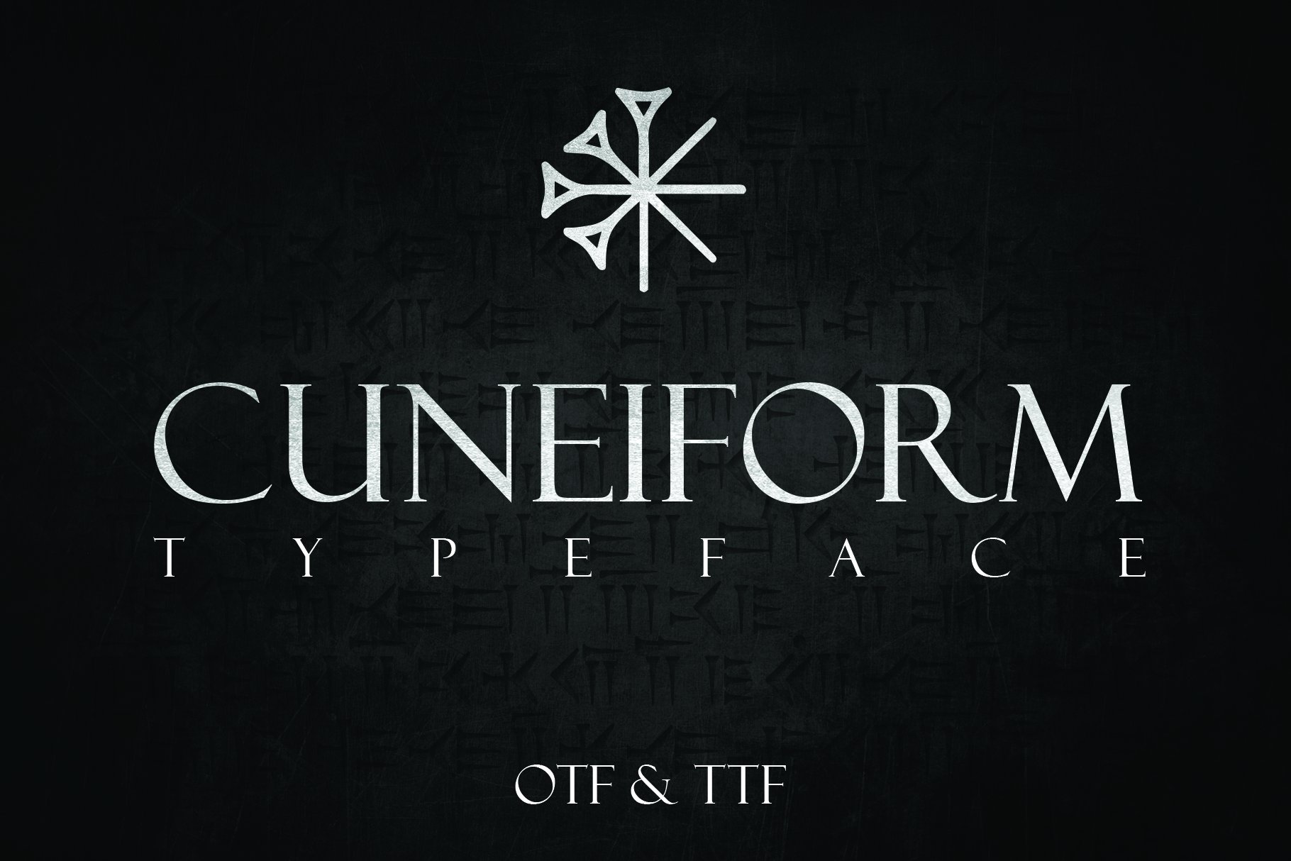 CUNEIFORM: An Ancient Typeface cover image.