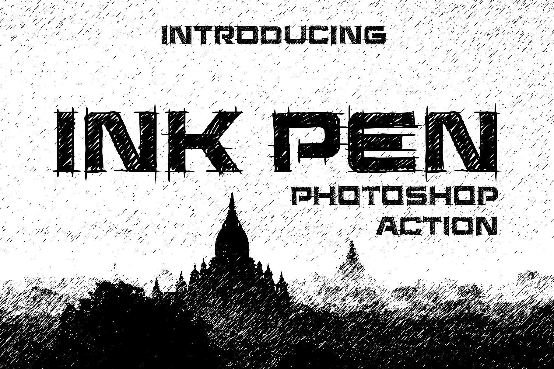 Ink Pen Photoshop Actioncover image.