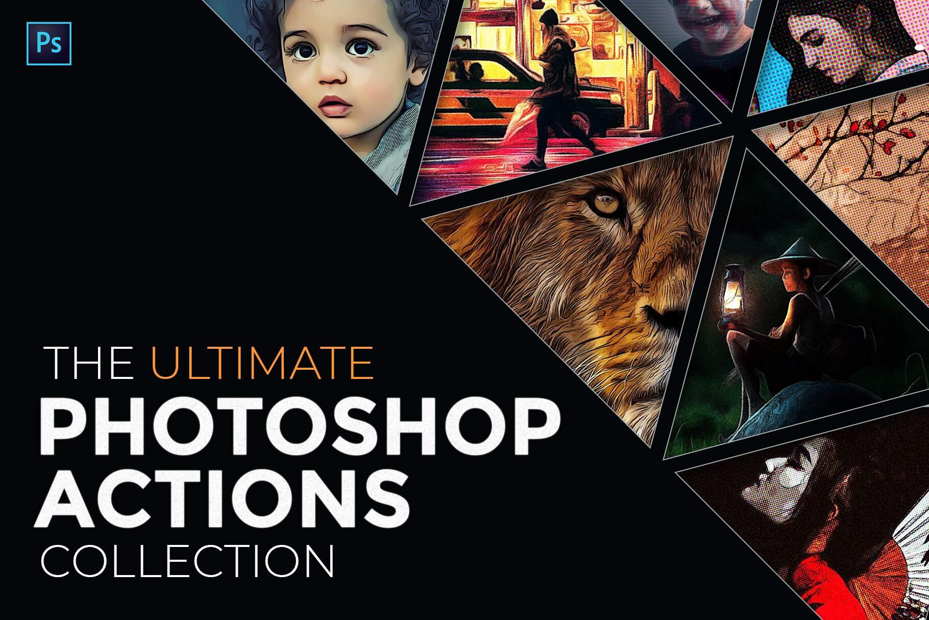 Ultimate Photoshop Action Collectioncover image.