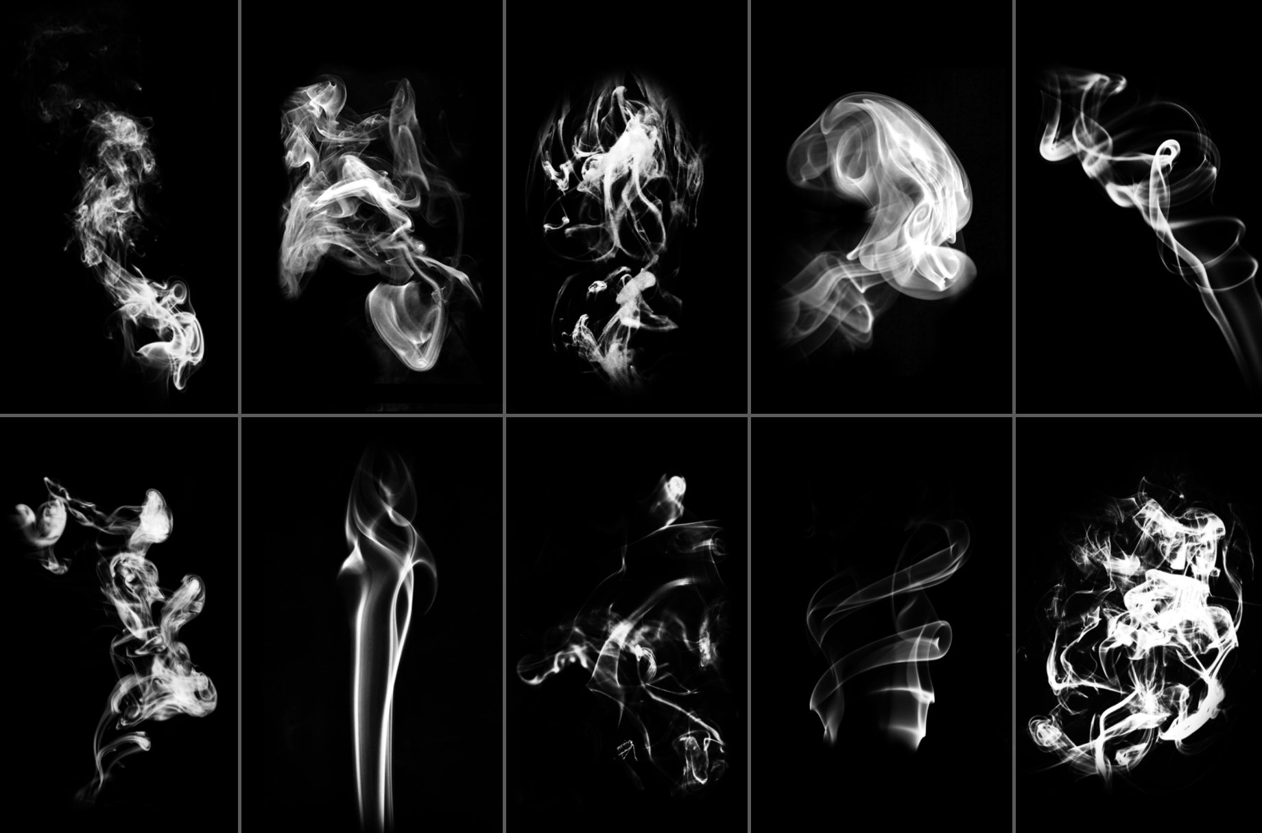 26 Smoke Brushes for Photoshoppreview image.