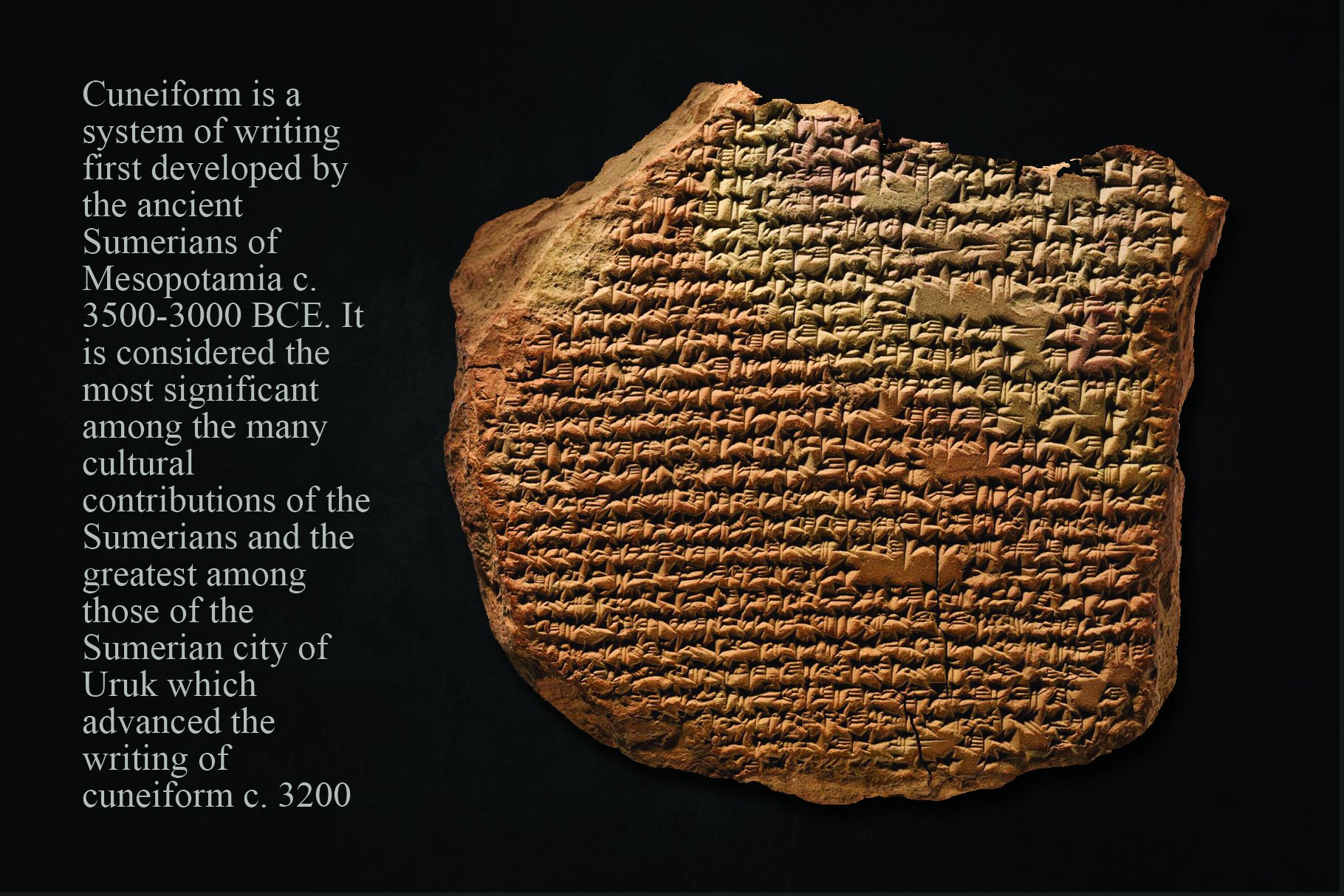 first cuneiform
