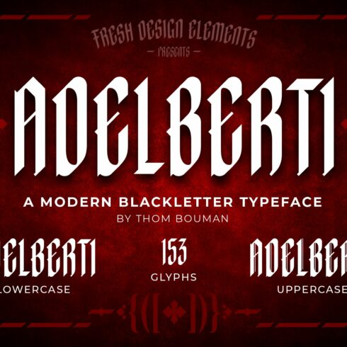Adelberti | Modern Blackletter cover image.