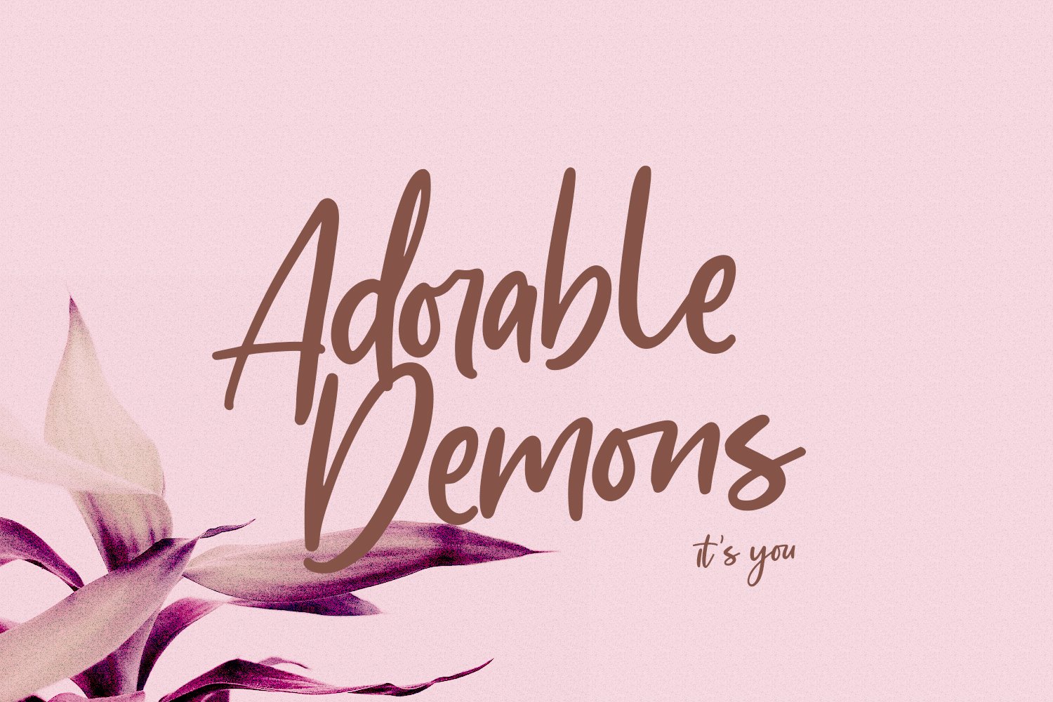 adoredly script brush font 3 879