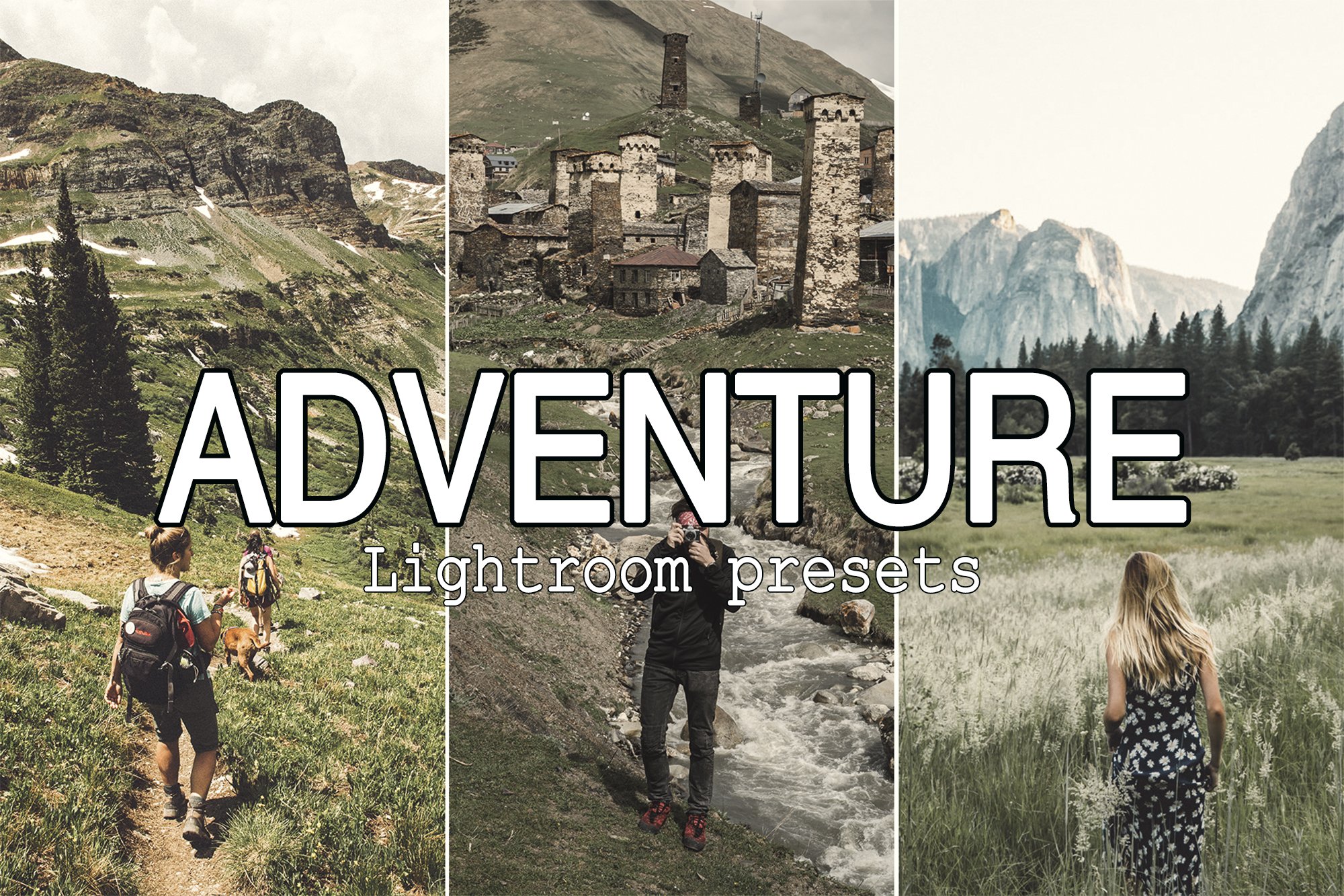 10 Adventure Lightroom Presetscover image.