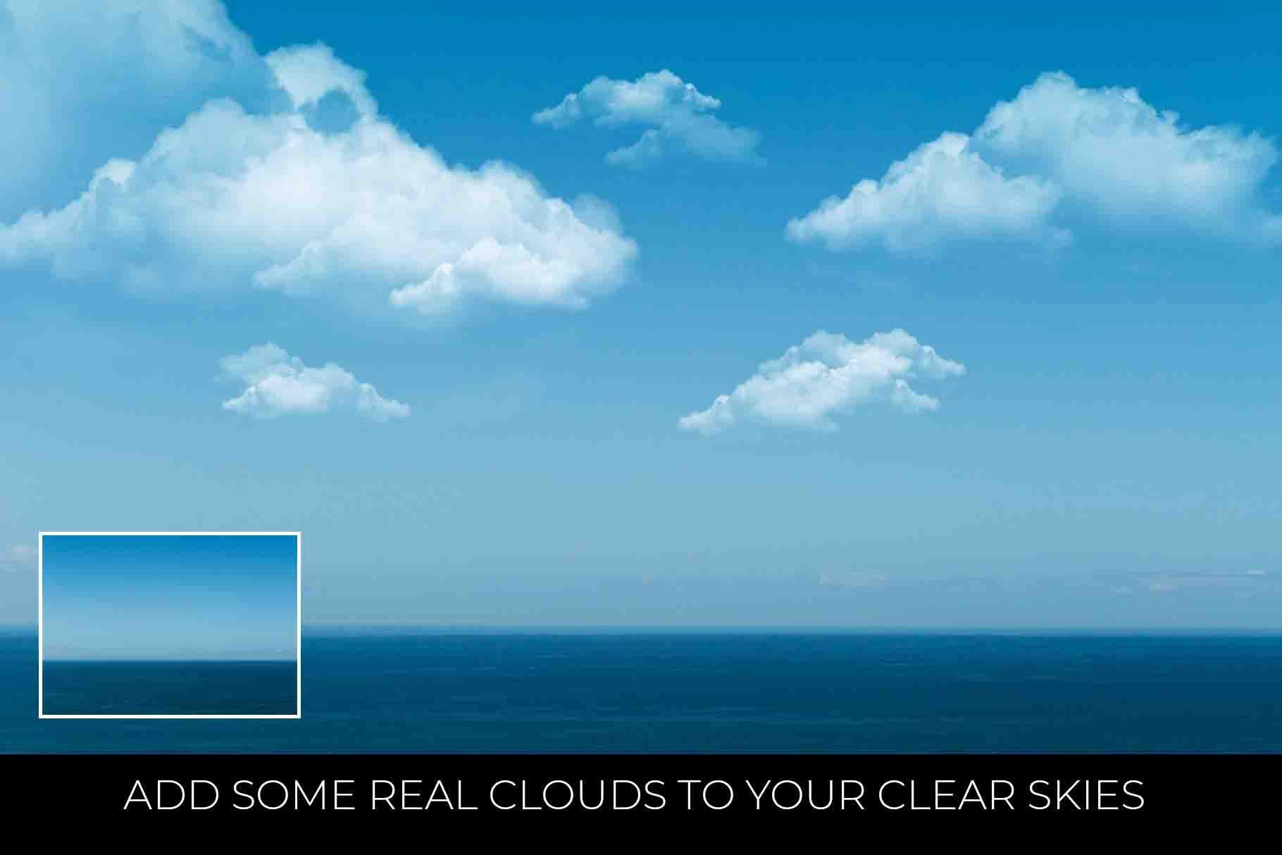 40 Cloud Brushes for Photoshoppreview image.