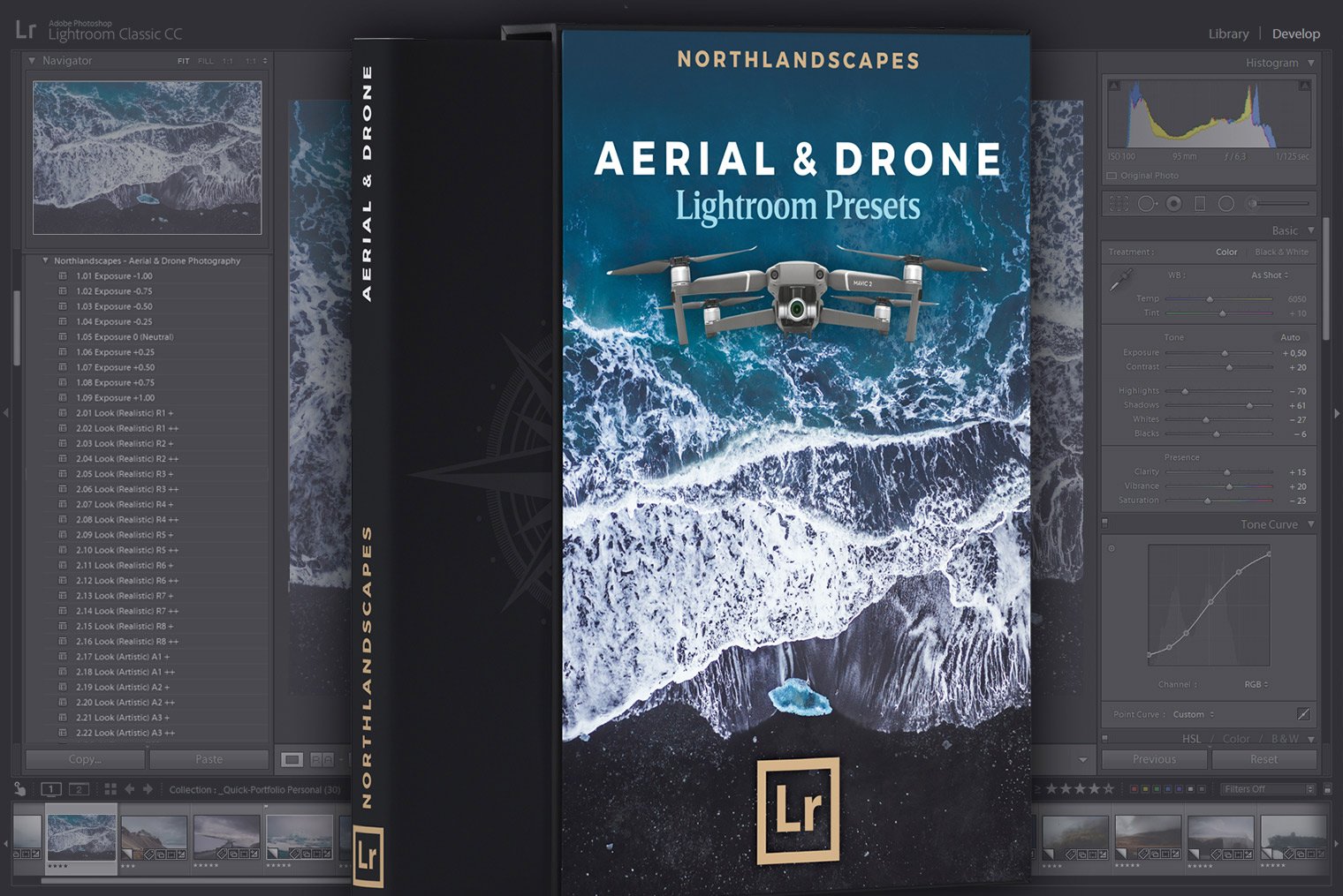 aerial and drone photography lightroom presets box 03 866