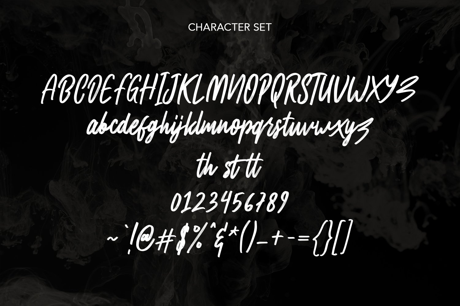 affectsides brush font 8 222