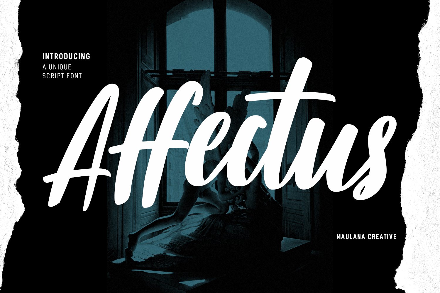 Affectus Handwritten Script Font cover image.