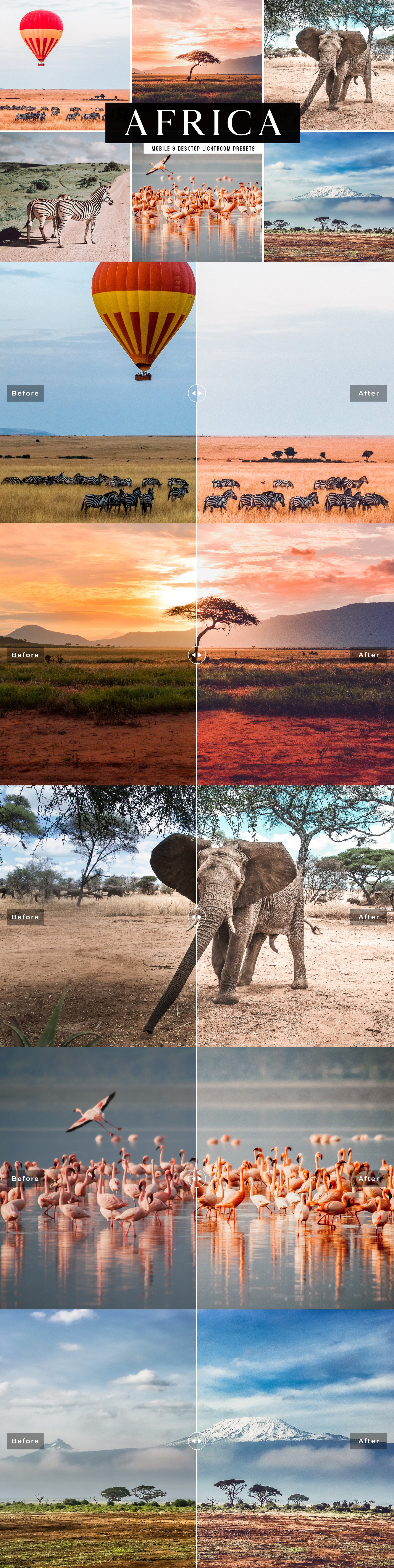 Africa Lightroom Presets Collectioncover image.