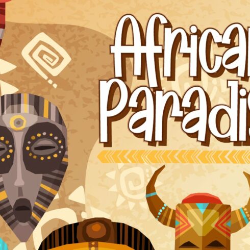 African Paradise - Display Trio Font cover image.