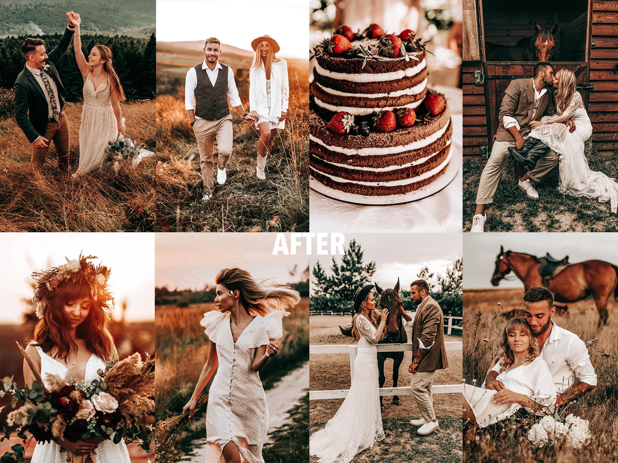 afterkiin presetslightroom presetsmobile presets boho preset wedding presetspresets golden light presets lightroom mobile presetspreset filter rustic preset vintage filter 610