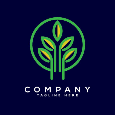 Wheat Ears Icon and Logo For Identity Style of Natural Product Company and Farm Company Agricultural symbols cover image.