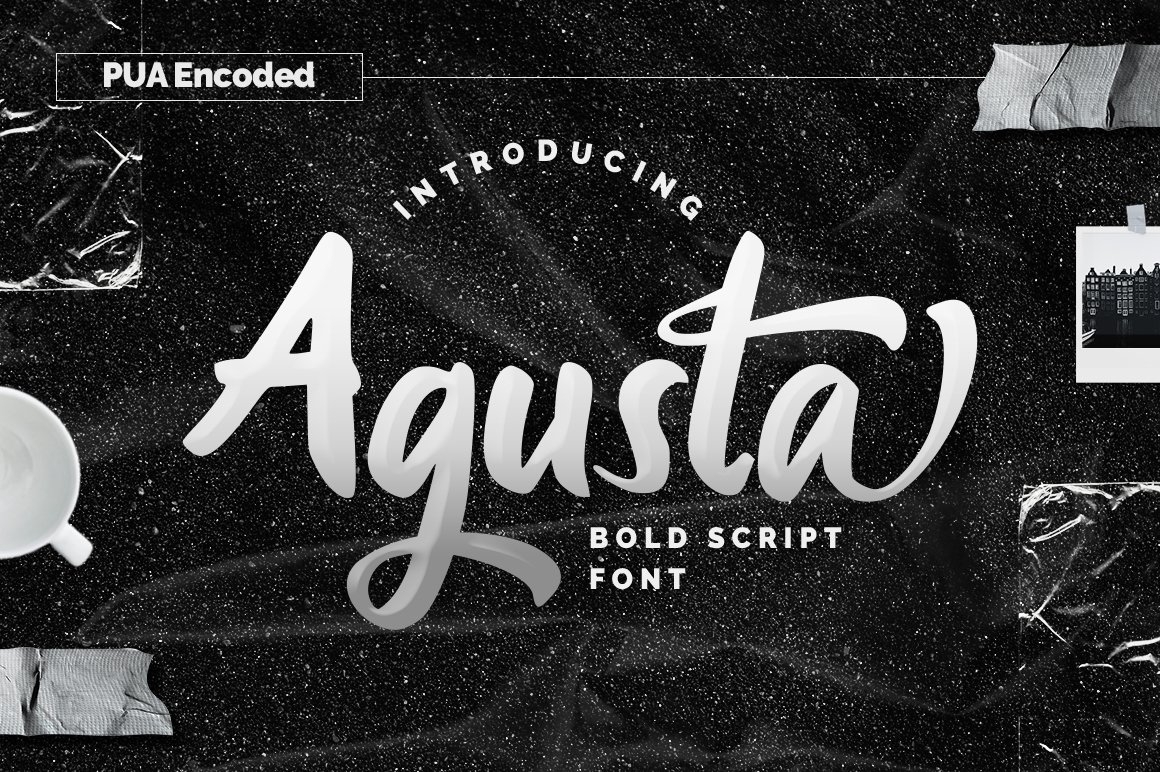 Agusta - Bold Script Font cover image.