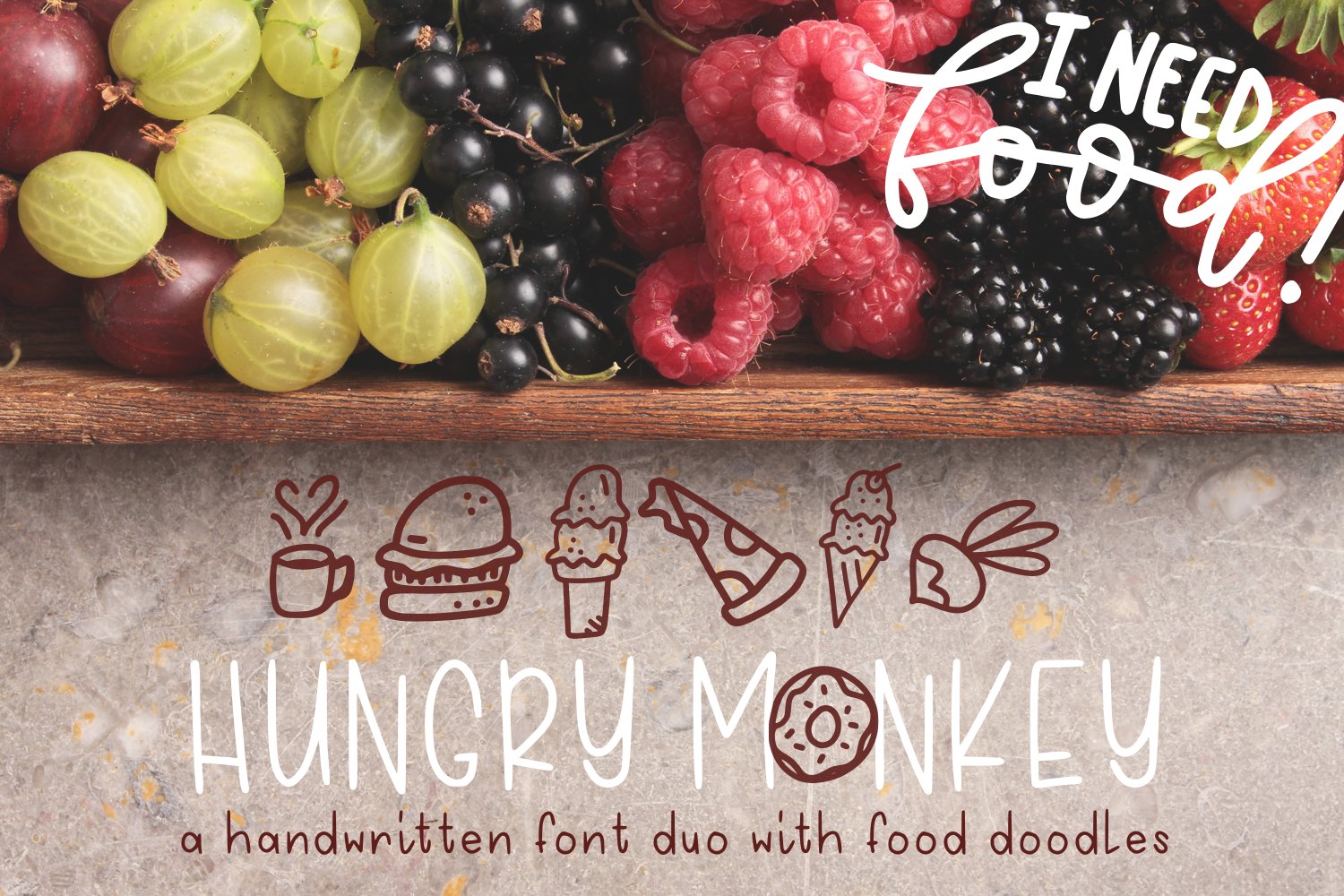 Hungry Monkey - Doodle Duo cover image.