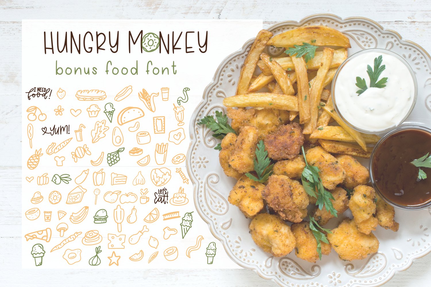 Hungry Monkey - Doodle Duo preview image.