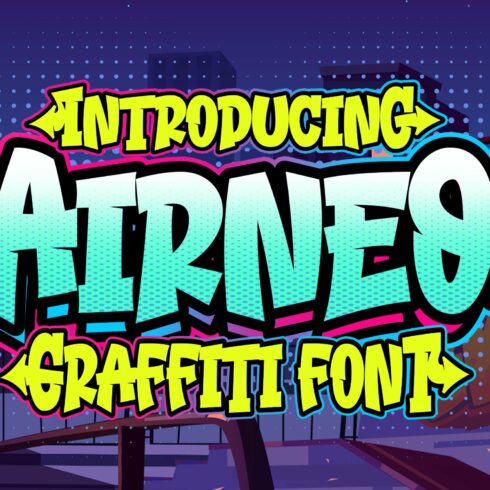 Airneo - Graffiti Font cover image.