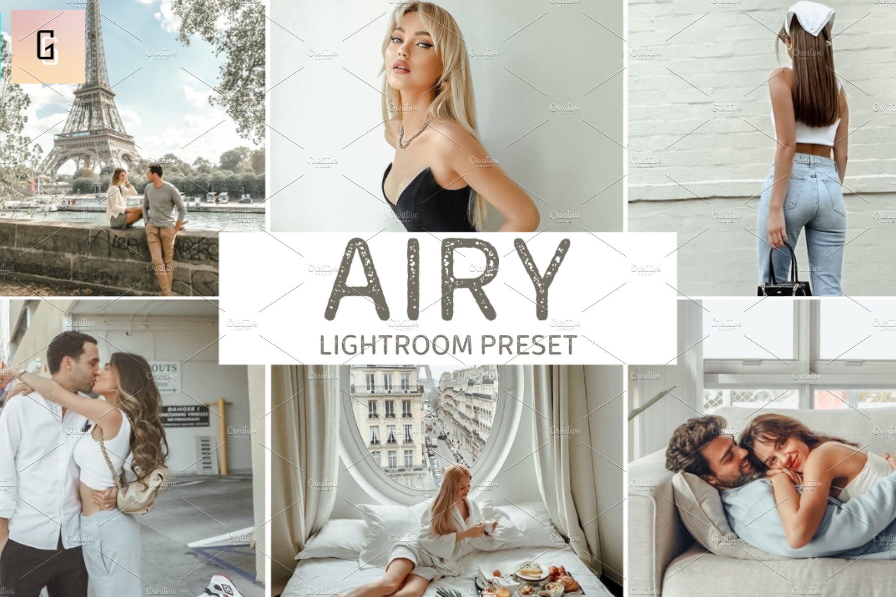 Lightroom Preset AIRY by GALOR6Ecover image.