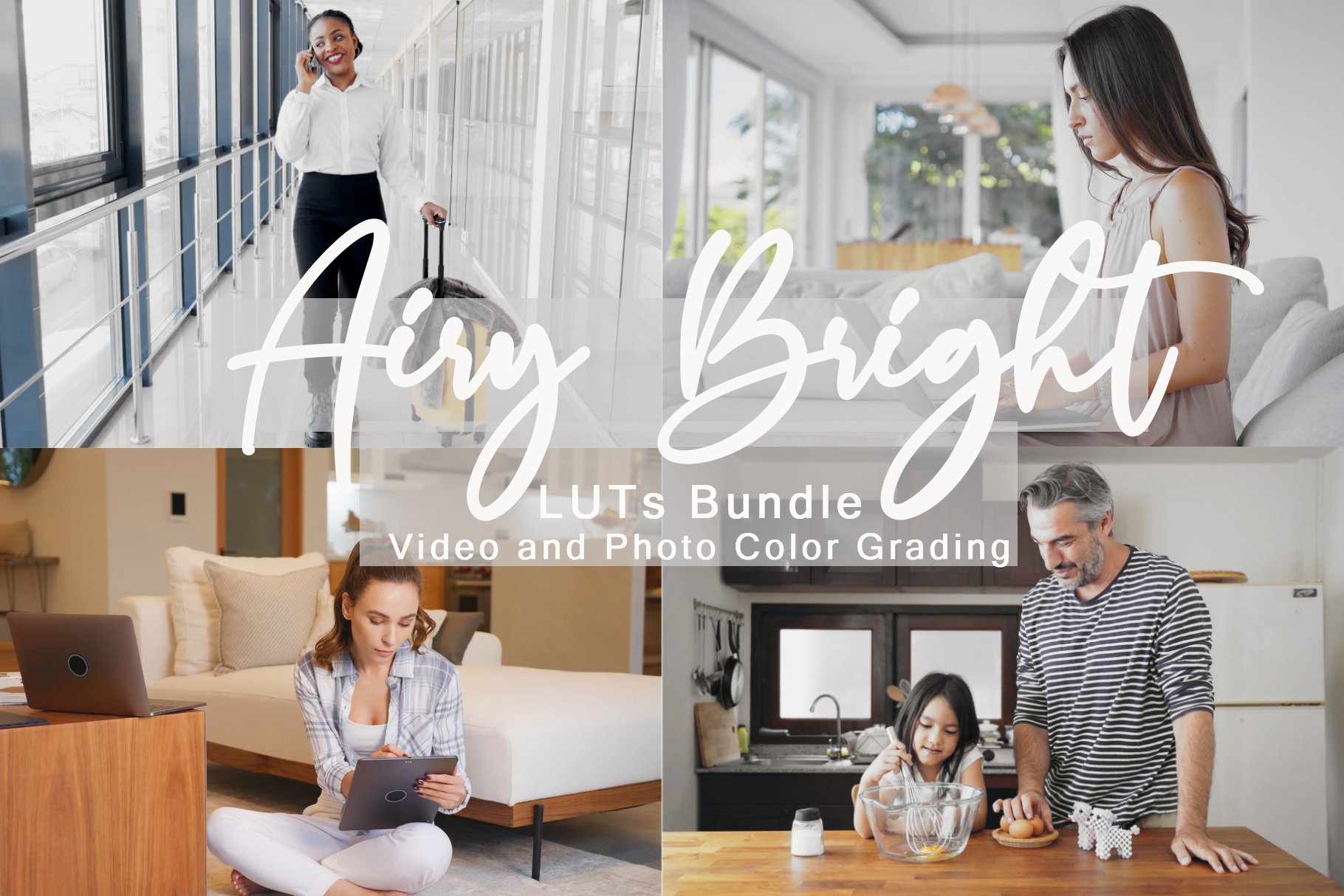 Airy Bright LUTs Bundlecover image.