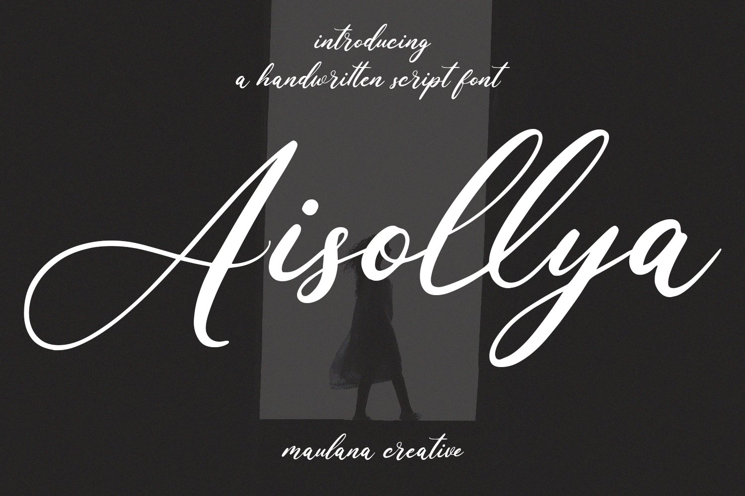 Aisollya Beauty Script Font cover image.