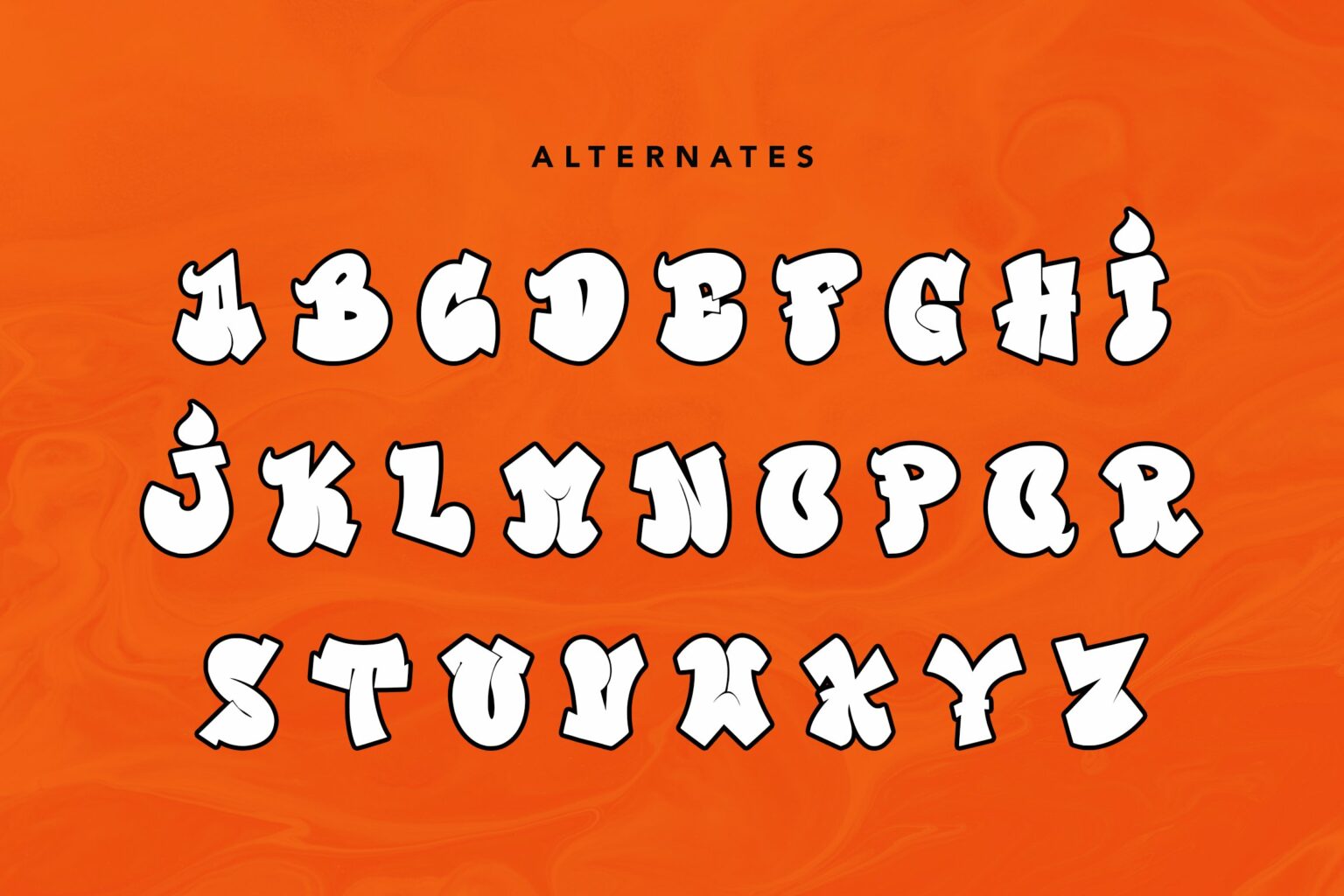 AjaxWall - Graffiti Font – MasterBundles