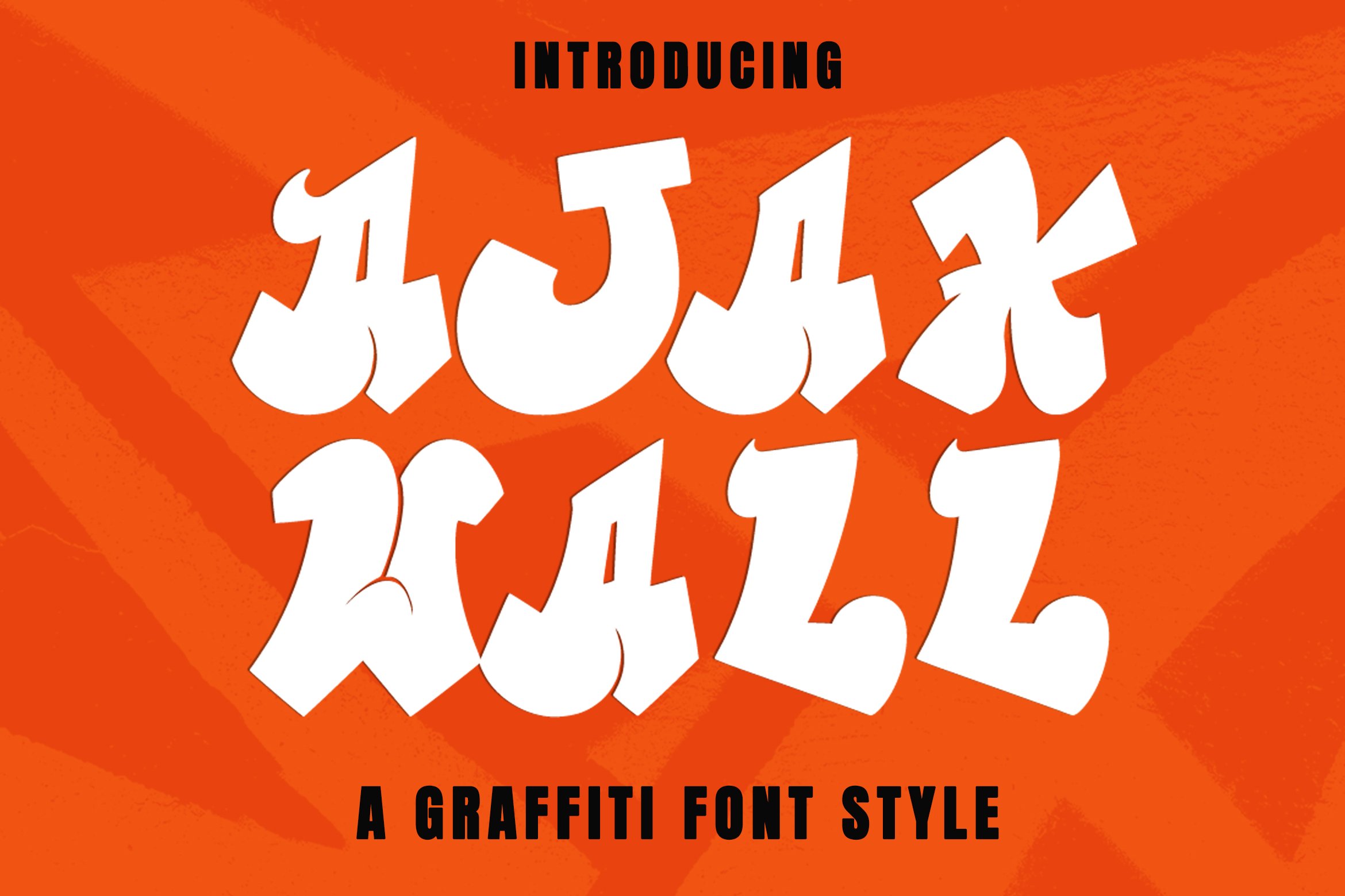 AjaxWall - Graffiti Font cover image.