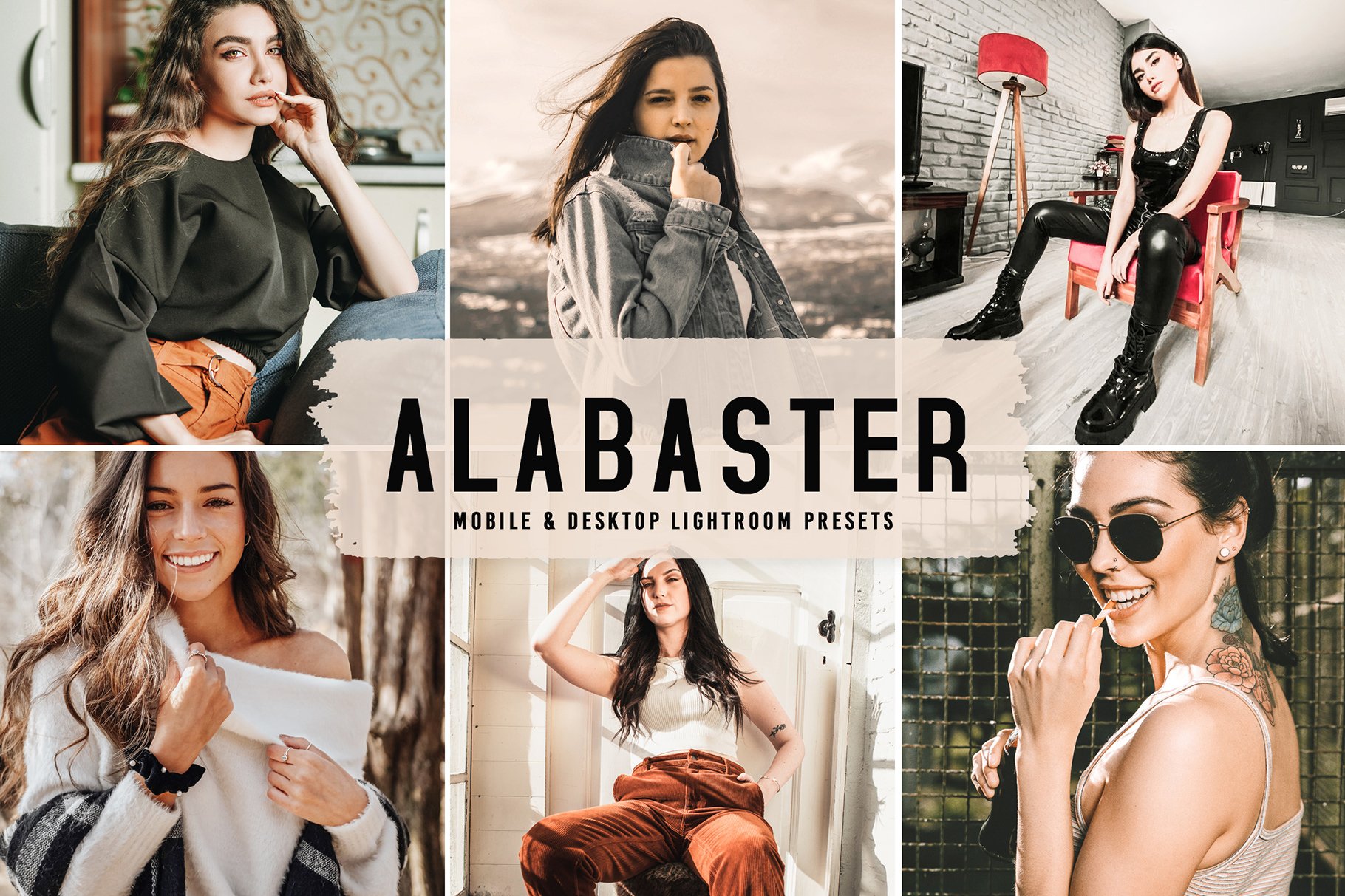 Alabaster Pro Lightroom Presetscover image.