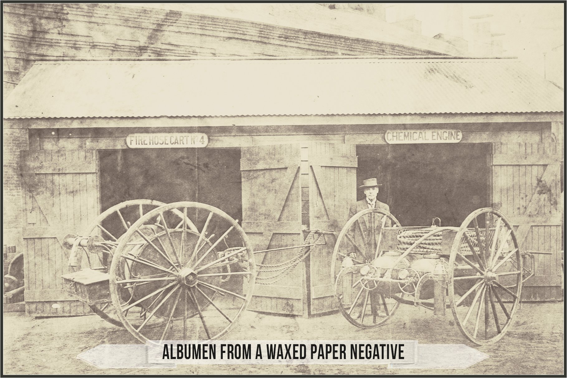 albumen from a waxed paper negative 115