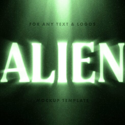 Alien Glow Text Effectcover image.