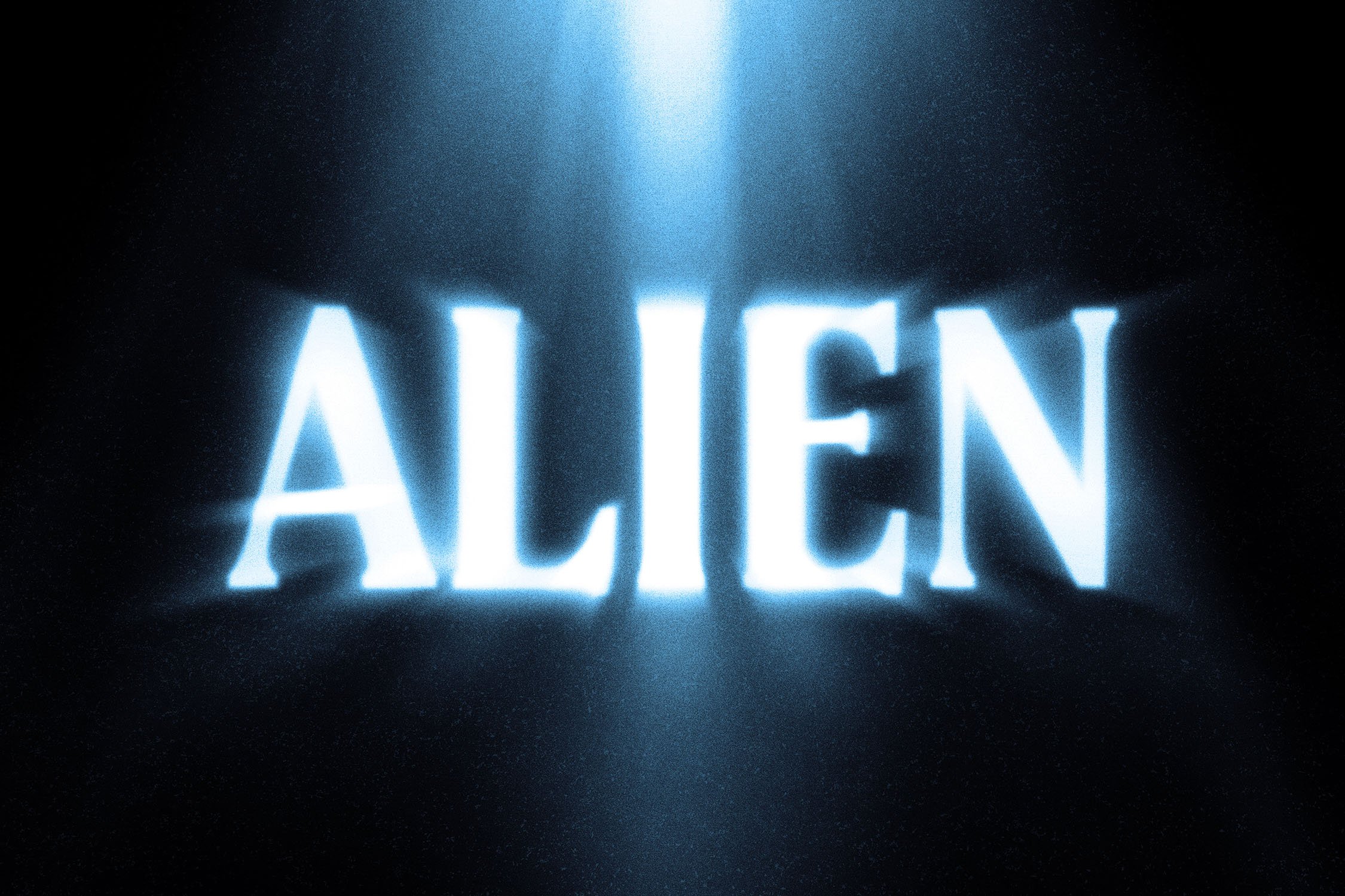 Alien Glow Text Effectpreview image.