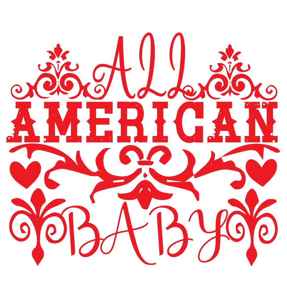 All American baby cover image.