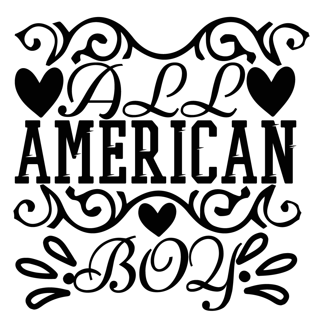 All American boy preview image.