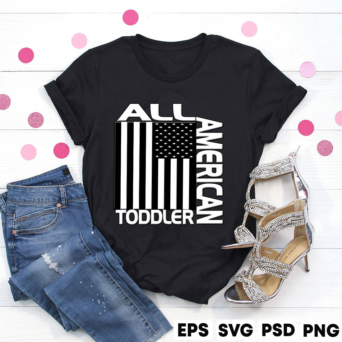 All American toddler cover image.