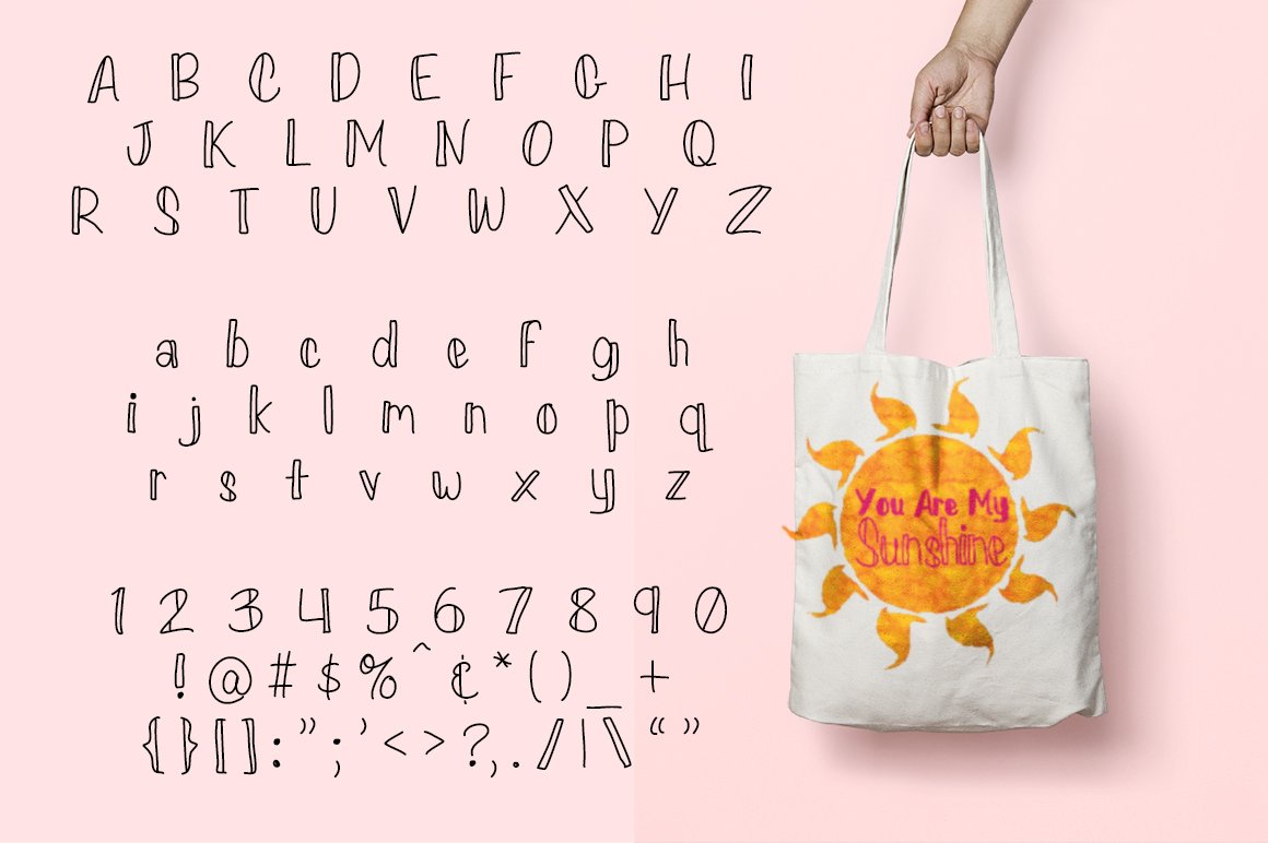 all letters bag 279
