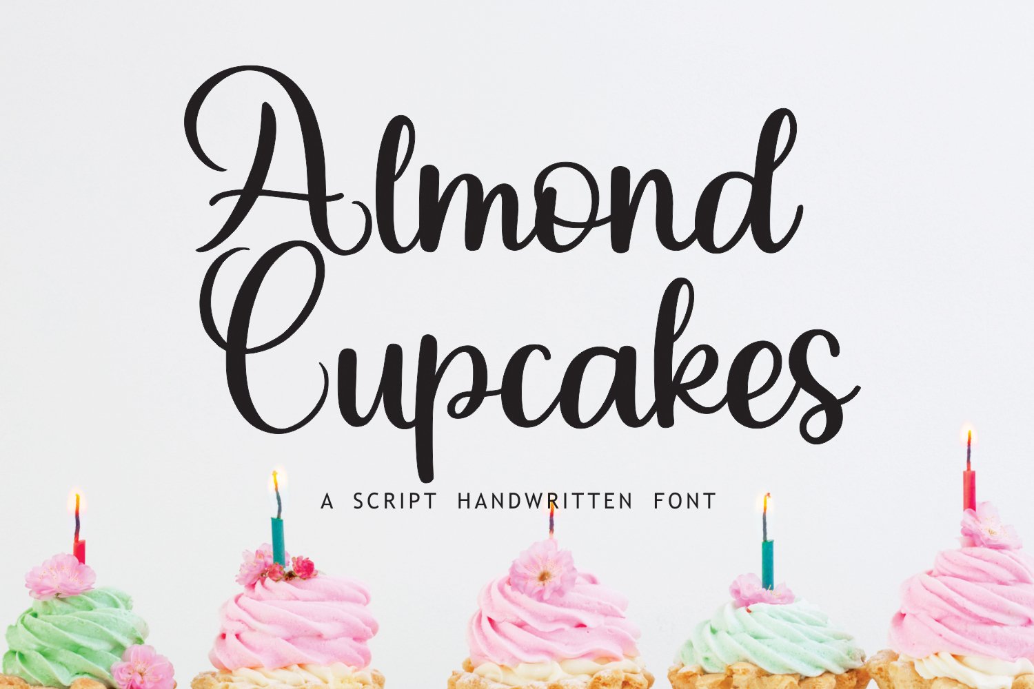 Almond Cupcakes cover image.