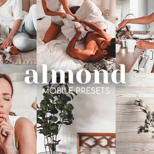 Almond Lightroom Mobile Presetscover image.