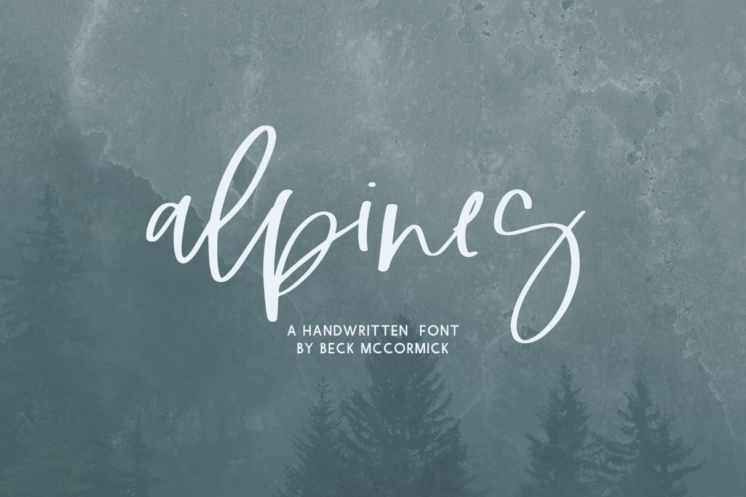 Alpines Script Font cover image.