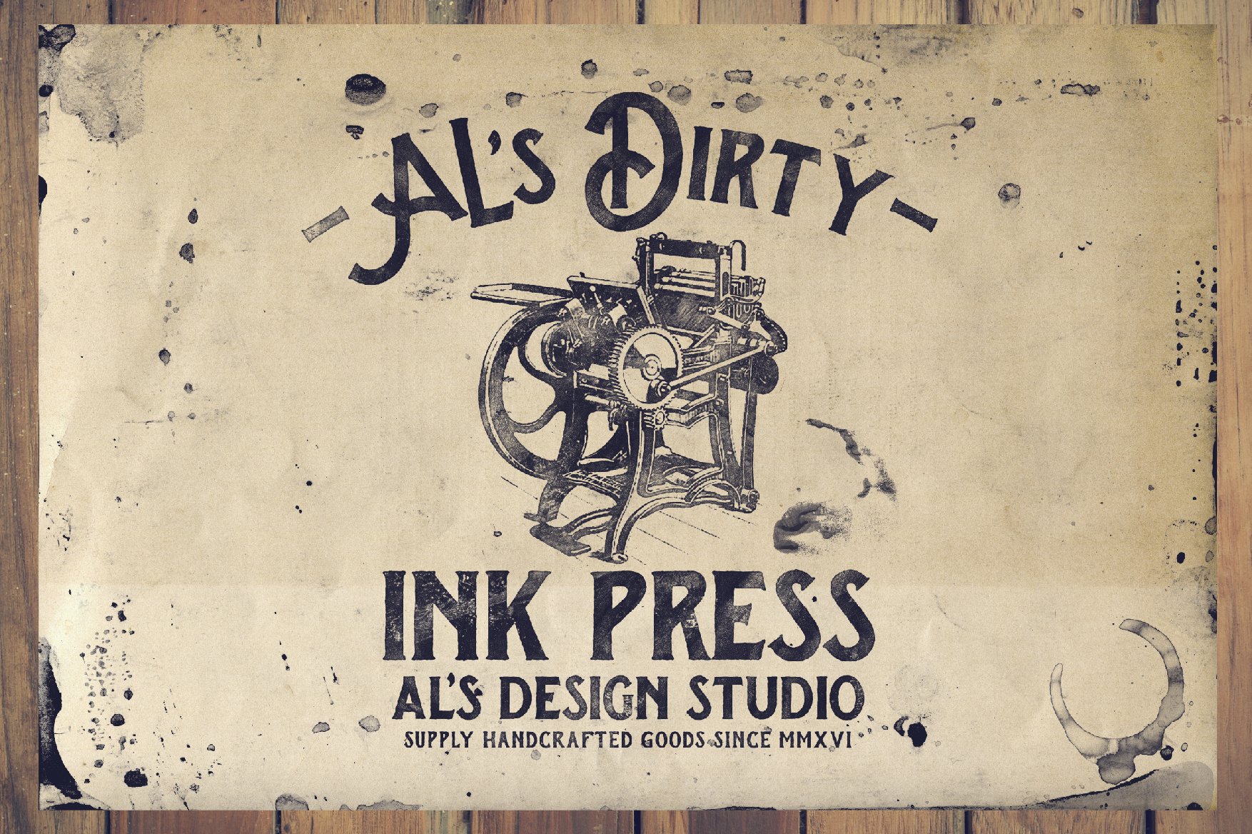AL's Dirty Ink Presscover image.