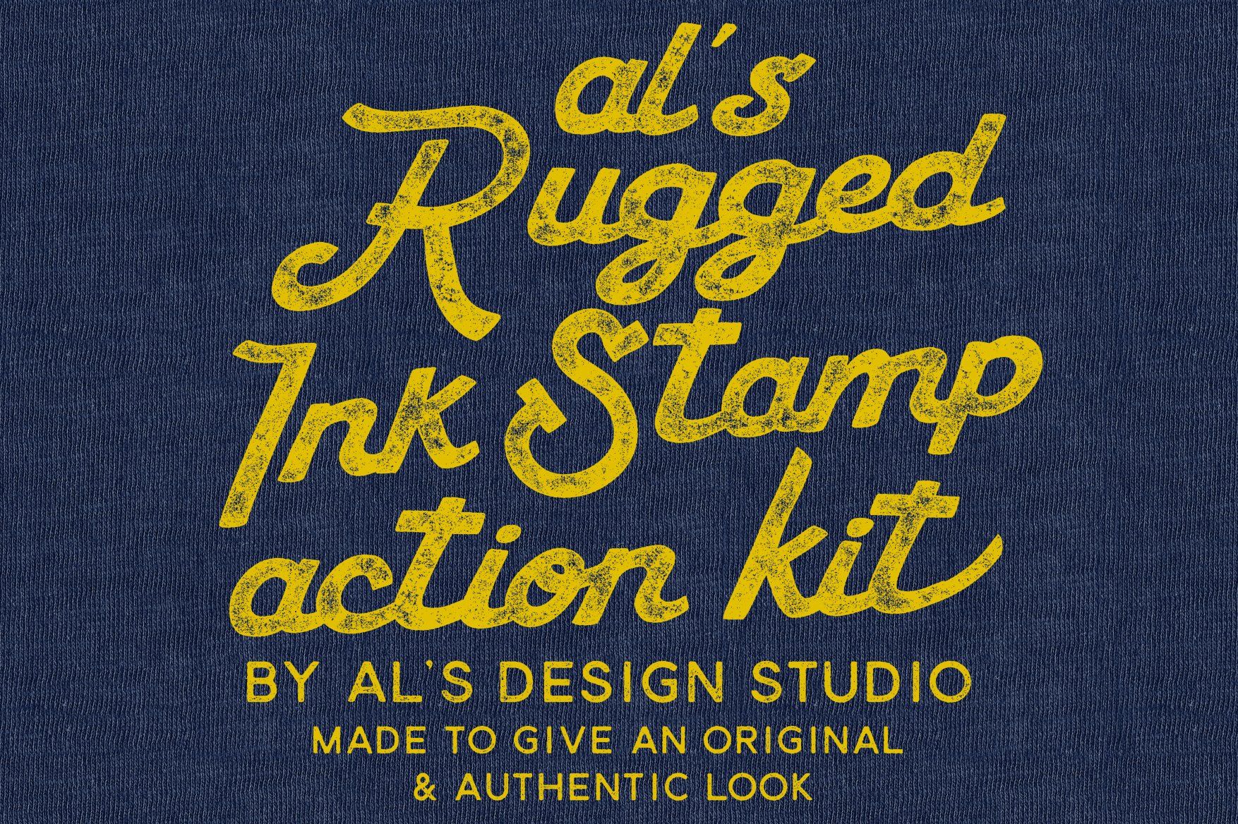 AL's Rugged Ink Stamp Action Kit – MasterBundles